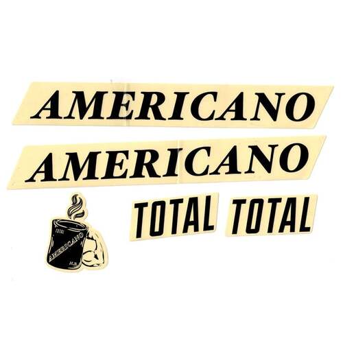 Total Americano Decal